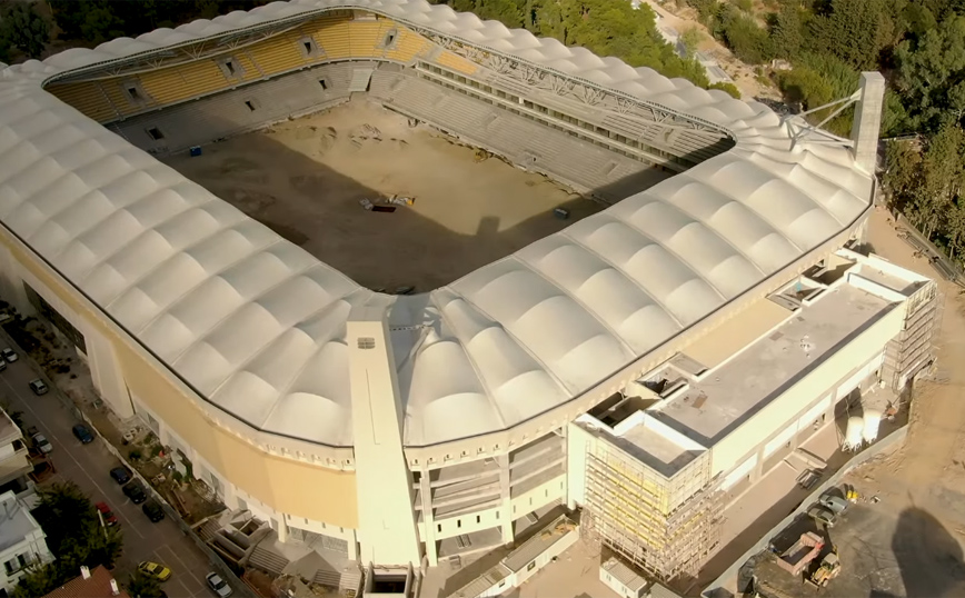 Τρέλα για OPAP Arena στην ΑΕΚ &#8211; Δείτε τις φωτογραφίες των Μαύρου και Αραούχο