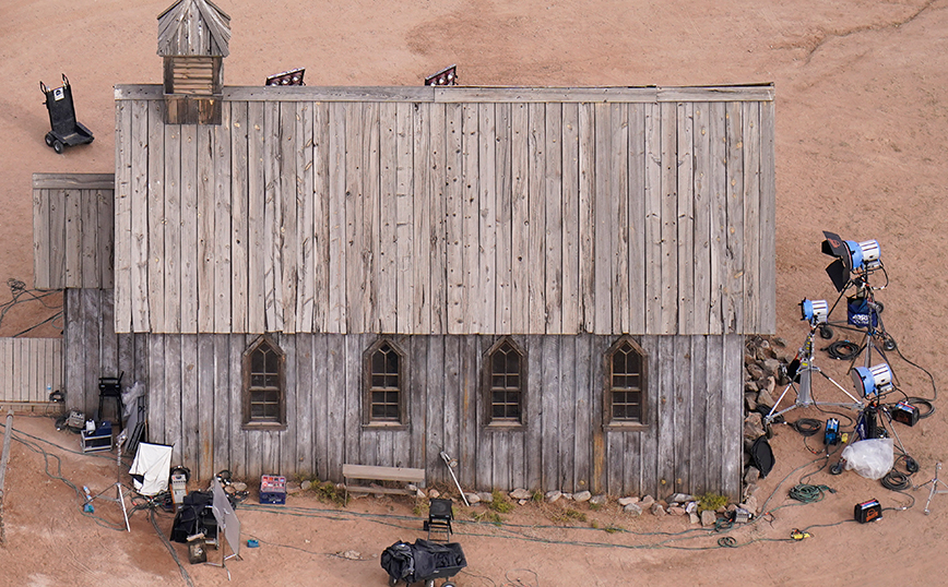 Ο χώρος όπου γίνονταν τα γυρίσματα της νέας ταινίας με τον Άλεκ Μπάλντουιν 