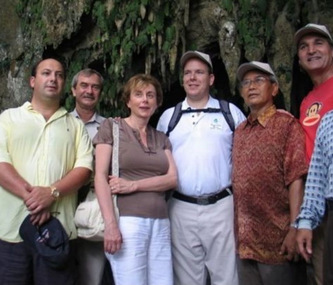 Ο Καλλάκης με τον Αλβέρτο του Μονακό Ο Καλλάκης με τον Αλβέρτο του Μονακό