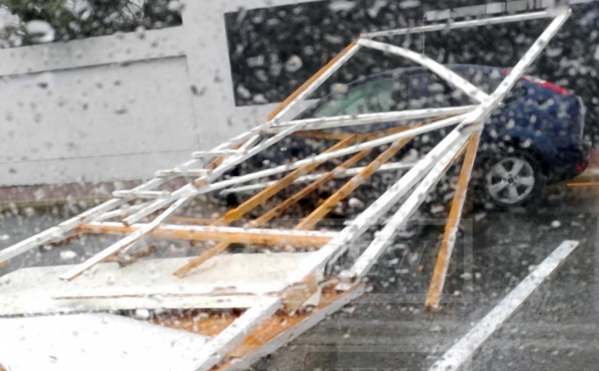 Κύμα κακοκαιρίας στην Κέρκυρα Κύμα κακοκαιρίας στην Κέρκυρα