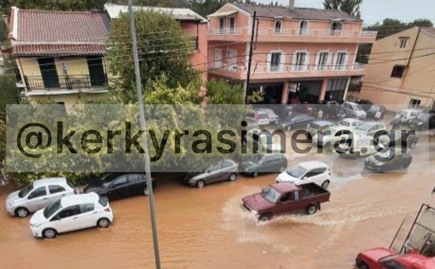 Κακοκαιρία Μπάλλος &#8211; Κέρκυρα: Σε κατάσταση εκτάκτου ανάγκης το νησί &#8211; Κλειστά τα σχολεία