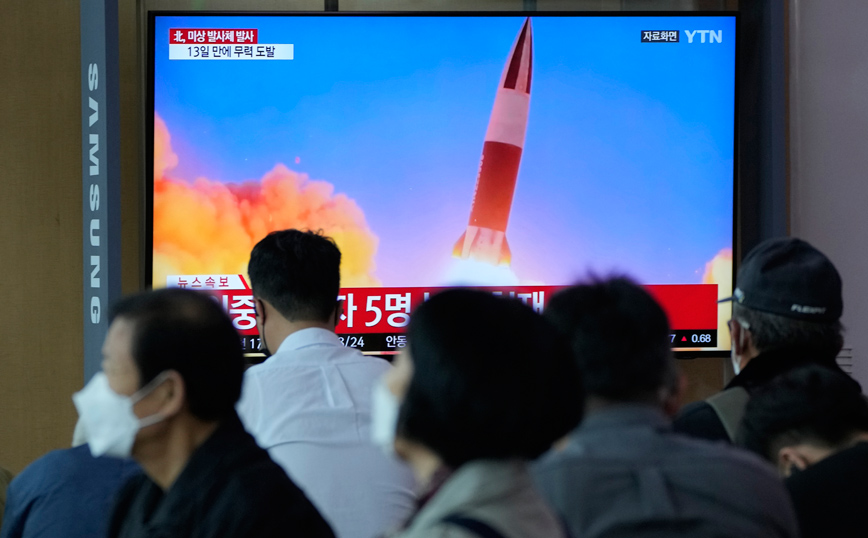 Τρίτη εκτόξευση πυραύλου από τη Βόρεια Κορέα μέσα σε λίγες ημέρες