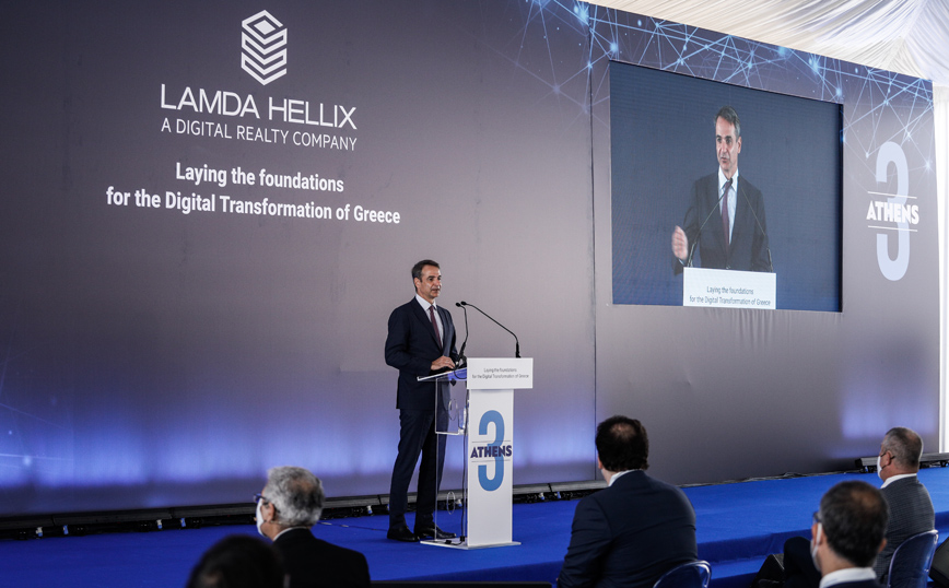 Το νέο data center της Lamda Hellix εγκαινίασε ο πρωθυπουργός