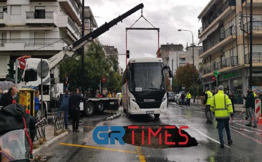 Κακοκαιρία Μπάλλος: Έως και δύο μήνες θα μείνει με δύο από τα τέσσερα ρεύματα η Εθνικής Αντιστάσεως στη Θεσσαλονίκη