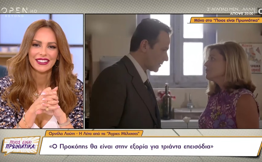 Ορνέλα Λούτη: Θα υπάρξουν ανατροπές στις «Άγριες Μέλισσες» &#8211; Θέλω να είμαι και φέτος στην σειρά