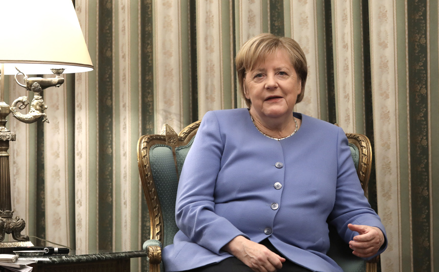 Συνάντηση Μέρκελ Σακελλαροπούλου Συνάντηση Μέρκελ Σακελλαροπούλου