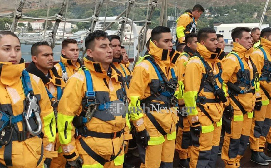 Ξανά στη Σούδα το εντυπωσιακό μεξικάνικο ιστιοφόρο ARM CUAUHTEMOC