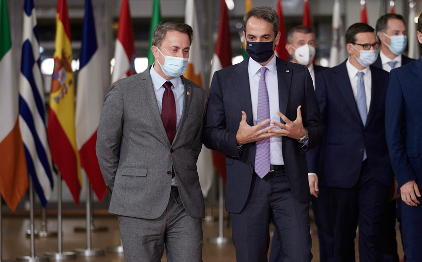 Ο Κυριάκος Μητσοτάκης στη Σύνοδο κορυφής στις Βρυξέλλες Ο Κυριάκος Μητσοτάκης στη Σύνοδο κορυφής στις Βρυξέλλες