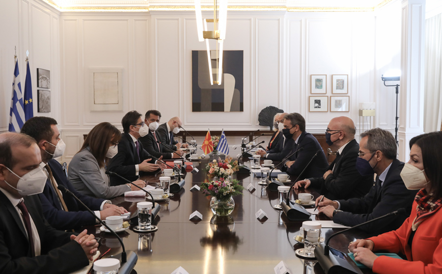 Συνάντηση Μητσοτάκη – Πενταρόφσκι Συνάντηση Μητσοτάκη – Πενταρόφσκι