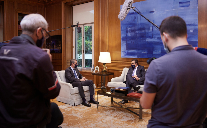 Κυριάκος Μητσοτάκης - Μαργαρίτης Σχοινάς Κυριάκος Μητσοτάκης - Μαργαρίτης Σχοινάς