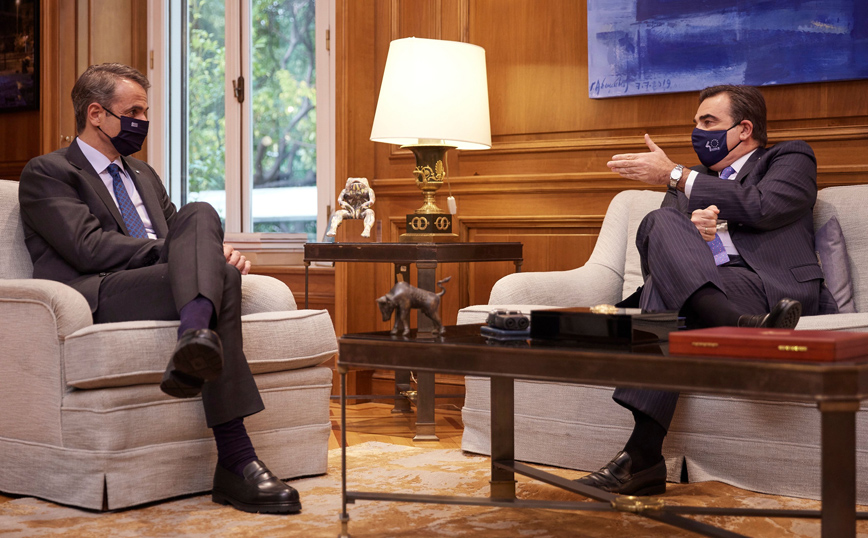 Κυριάκος Μητσοτάκης - Μαργαρίτης Σχοινάς Κυριάκος Μητσοτάκης - Μαργαρίτης Σχοινάς