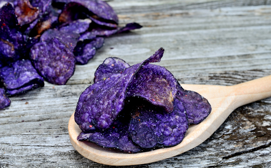 Μοβ πατάτες Μοβ πατάτες