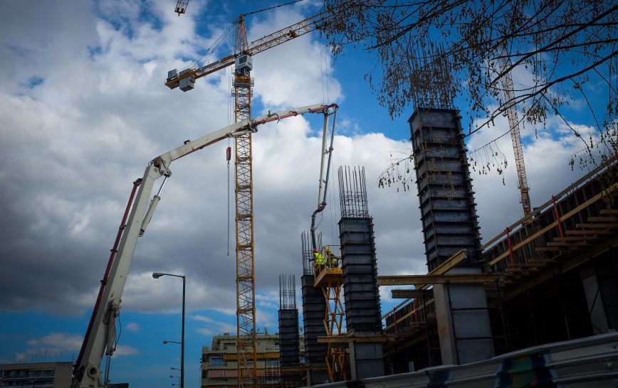 Αύξηση 25,9% στην οικοδομική δραστηριότητα τον Νοέμβριο σύμφωνα με την ΕΛΣΤΑΤ