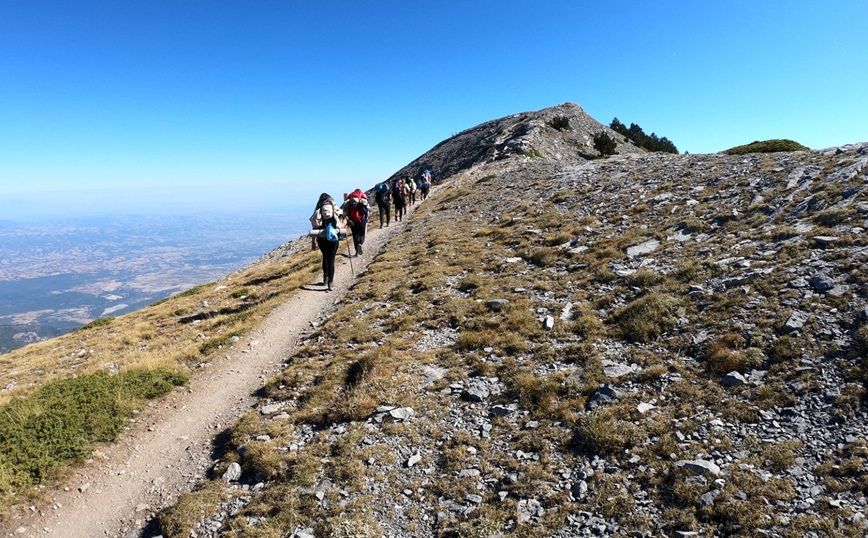 Εκατοντάδες επισκέπτες στον Όλυμπο