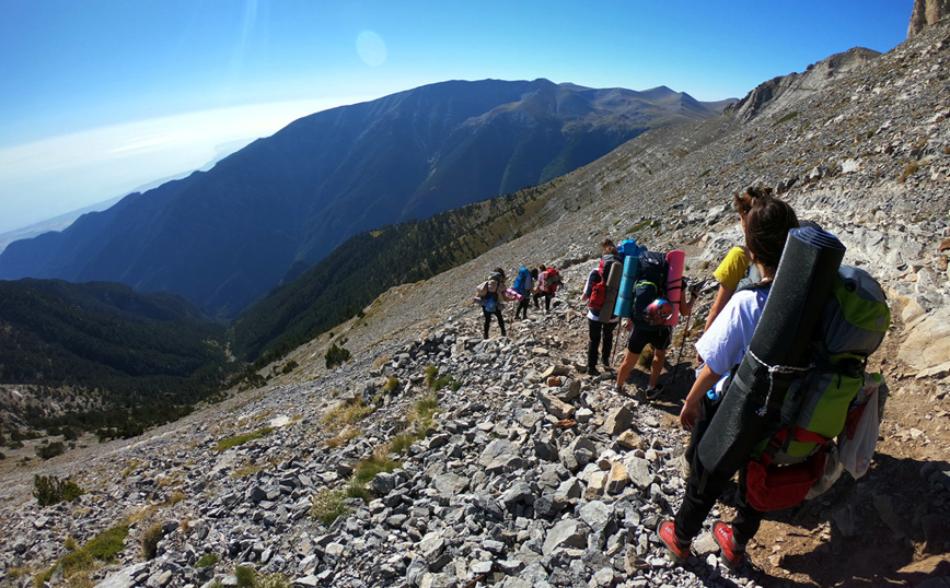 Εκατοντάδες επισκέπτες στον Όλυμπο