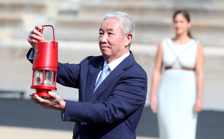 Τελετή παράδοσης Ολυμπιακής Φλόγας Τελετή παράδοσης Ολυμπιακής Φλόγας