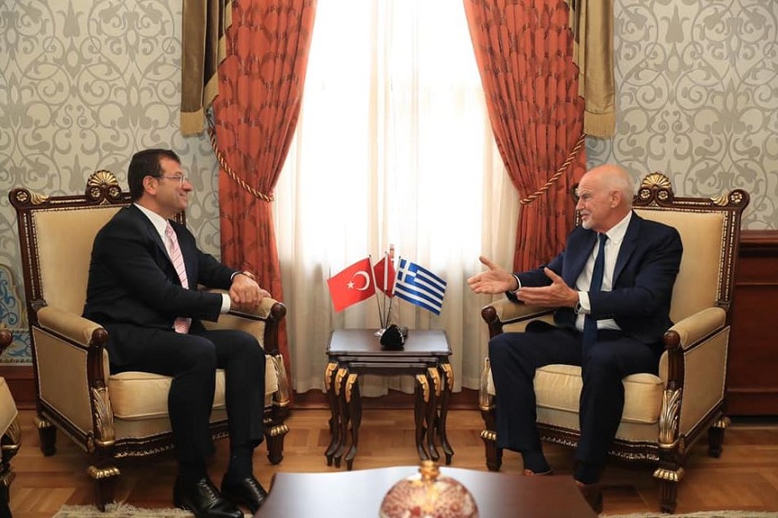 Συνάντηση Παπανδρέου – Ιμάμογλου στην Κωνσταντινούπολη: Να δράσουμε για την προώθηση μιας ειρηνικής συνύπαρξης