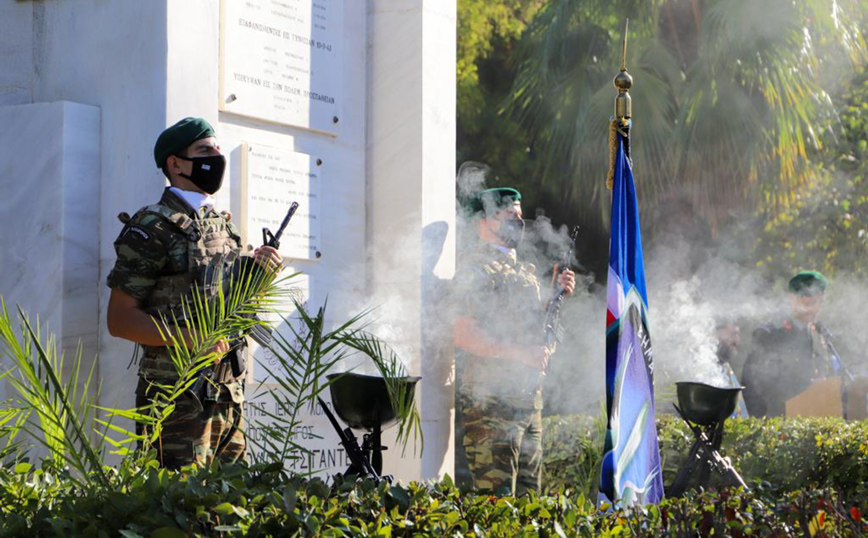 Μνημόσυνο υπέρ των πεσόντων Ιερολοχιτών &#8211; Εικόνες από το Πεδίον του Άρεως