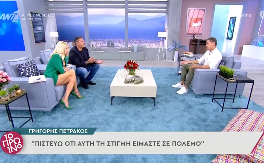 Γρηγόρης Πετράκος: Μου έχει πει καθηγητής πανεπιστημίου ότι από τον βλενογόννο της μύτης μου δεν περνάει κορονοϊός
