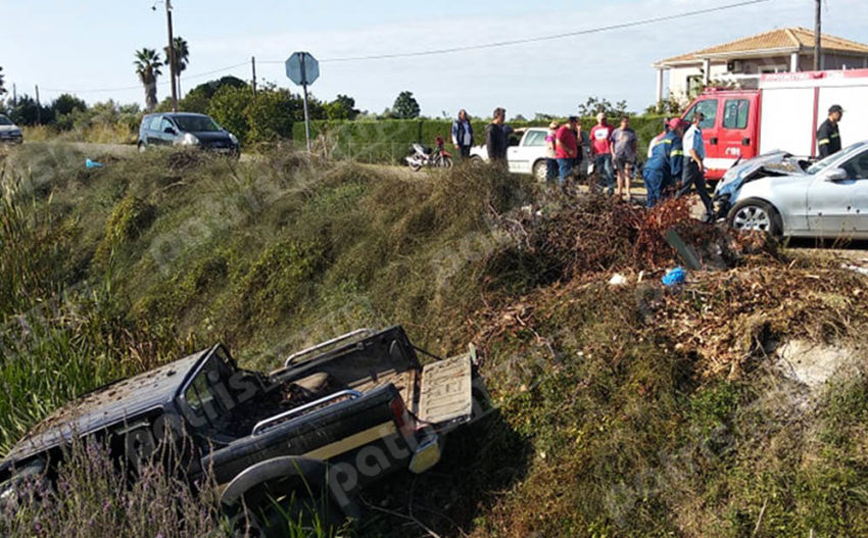 Σοκαριστικό τροχαίο στον Πύργο: Ένας νεκρός και τέσσερις τραυματίες &#8211; Εικόνες και βίντεο