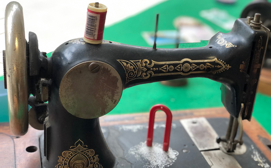 Οι ραπτομηχανές του τεχνίτη Γιάννη Γεωργαντζά Οι ραπτομηχανές του τεχνίτη Γιάννη Γεωργαντζά