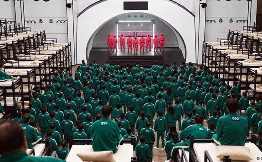 Σκηνή από το Squid Game