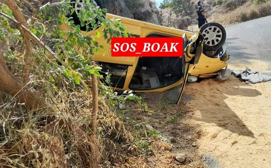 Τροχαίο στον ΒΟΑΚ Τροχαίο στον ΒΟΑΚ