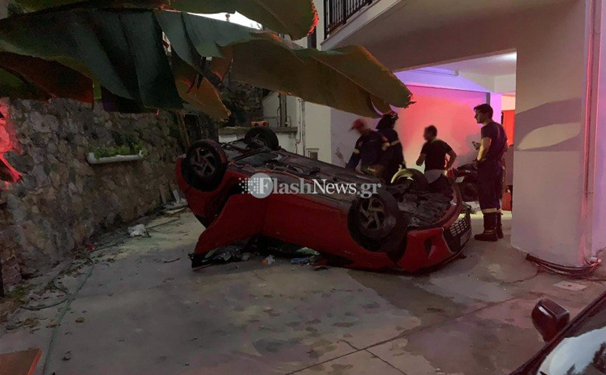 Τροχαίο ατύχημα στα Χανιά