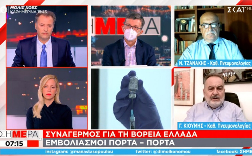 Κορονοϊός – Τζανάκης: Έως τα Χριστούγεννα θα έχουμε 2.500 με 2.700 θανάτους παραπάνω
