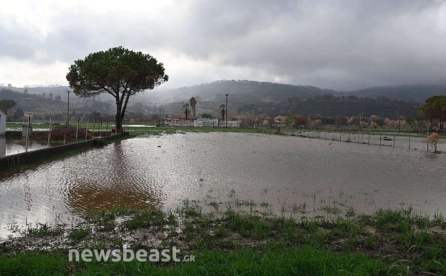 Οι εικόνες καταστροφής από τη κακοκαιρία στη Βόρεια Εύβοια