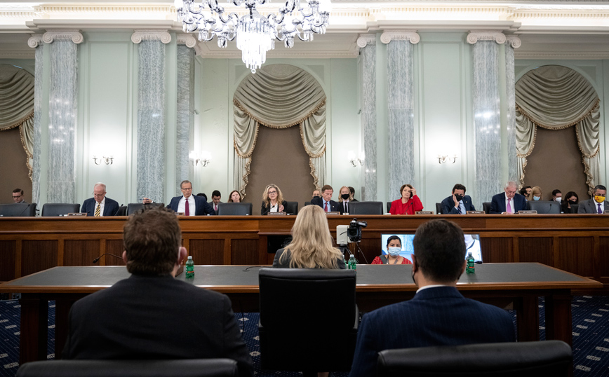 Η Φράνσις Χάουγκεν πρώην υπάλληλος του Facebook Η Φράνσις Χάουγκεν πρώην υπάλληλος του Facebook