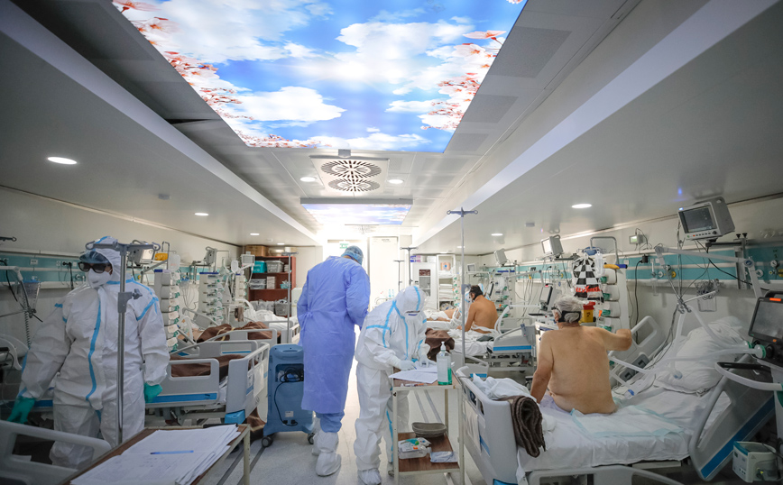 ΜΕΘ covid στο Βουκουρέστι ΜΕΘ covid στο Βουκουρέστι