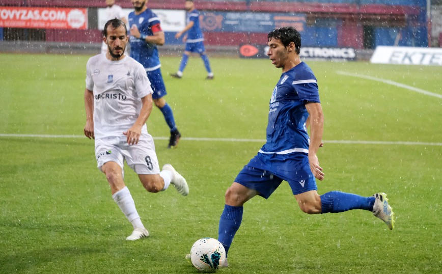 Φάση από τον αγώνα της Καβάλας με τη Βέροια