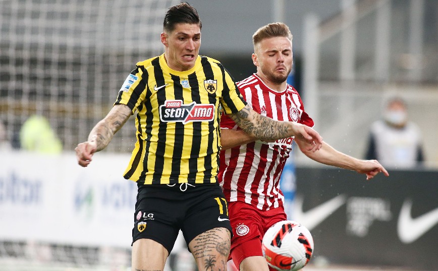 ΑΕΚ &#8211; Ολυμπιακός: 1-2 στο 34&#8242; ο Ελ Αραμπί