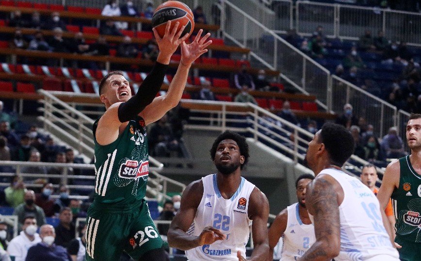 Φάση από τον αγώνα Παναθηναϊκός - Ζενίτ Φάση από τον αγώνα Παναθηναϊκός - Ζενίτ