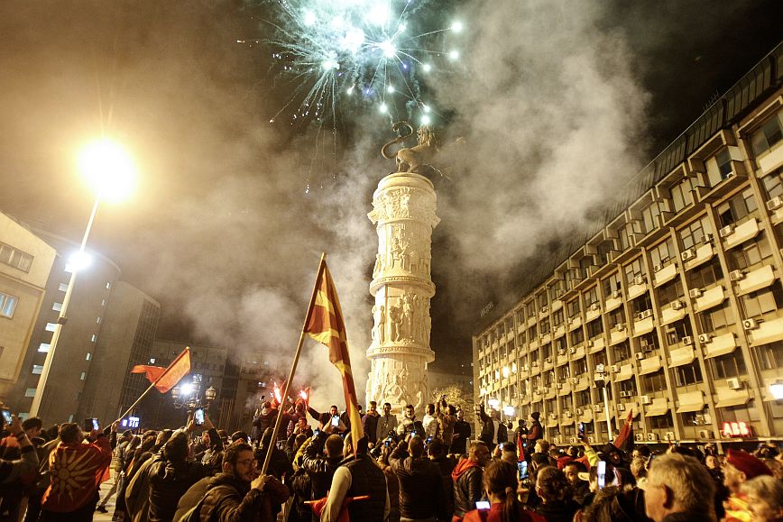 Βόρεια Μακεδονία: Έντονες αντιδράσεις για τη νέα κοινοβουλευτική πλειοψηφία της αντιπολίτευσης