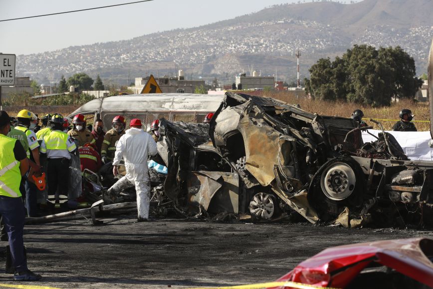 Μεξικό: Τουλάχιστον 19 νεκροί από απίστευτη καραμπόλα σε τμήμα της εθνικής οδού