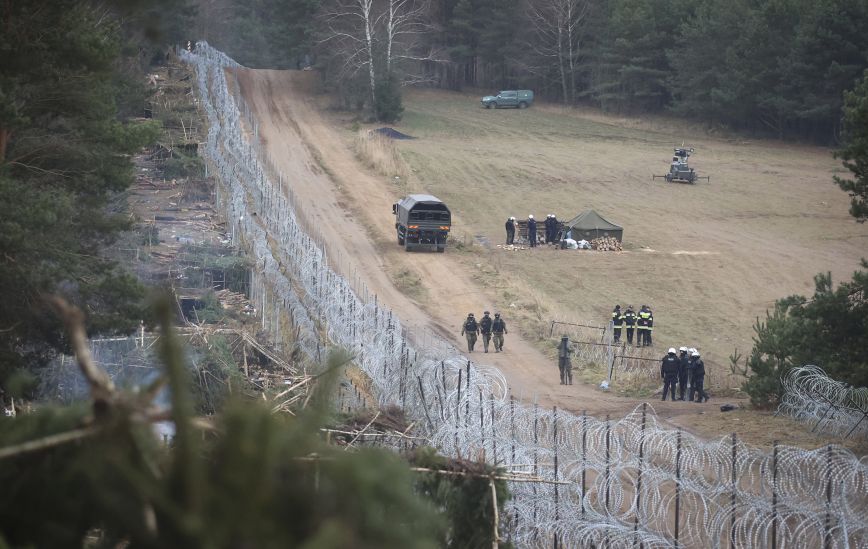 Πολωνία: Μειώθηκαν οι απόπειρες μεταναστών να περάσουν τα σύνορα από τη Λευκορωσία