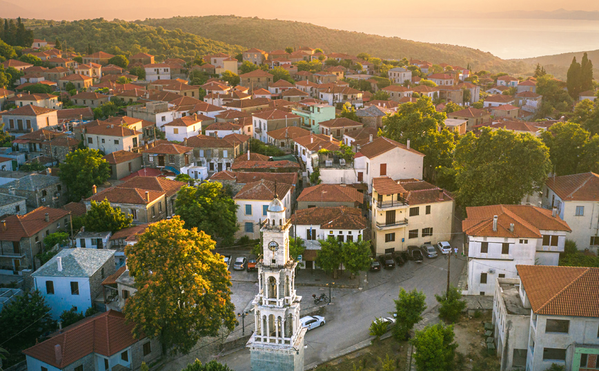 Το χωριό Αργαλαστή στο Πήλιο