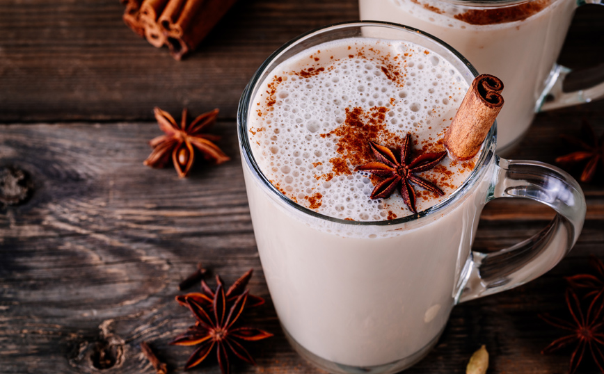 Ινδικό τσάι latte με άρωμα βανίλιας