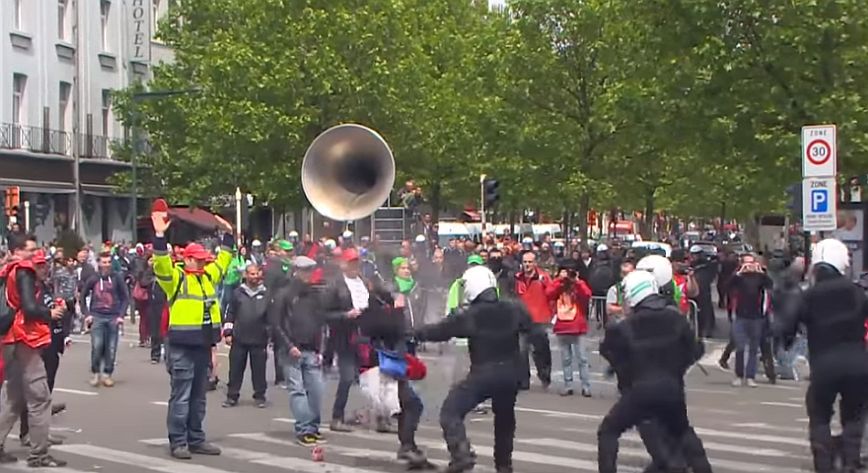 Χάος στις Βρυξέλλες: Σοβαρά επεισόδια σε διαδηλώσεις κατά των υγειονομικών μέτρων &#8211; Δείτε βίντεο