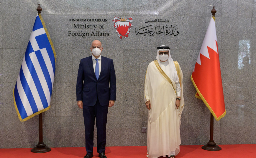 Δένδιας: Στενότατες οι σχέσεις Ελλάδας &#8211; Μπαχρέιν, κοινή προσήλωση στην αντιμετώπιση διεθνών προκλήσεων