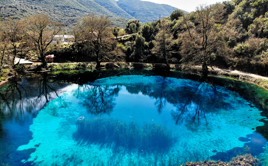 Η λίμνη του ποταμού Λούρου στα Ιωάννινα Η λίμνη του ποταμού Λούρου στα Ιωάννινα