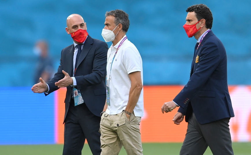 Ο Χοσέ Μολίνα και ο Λουίς Ενρίκε