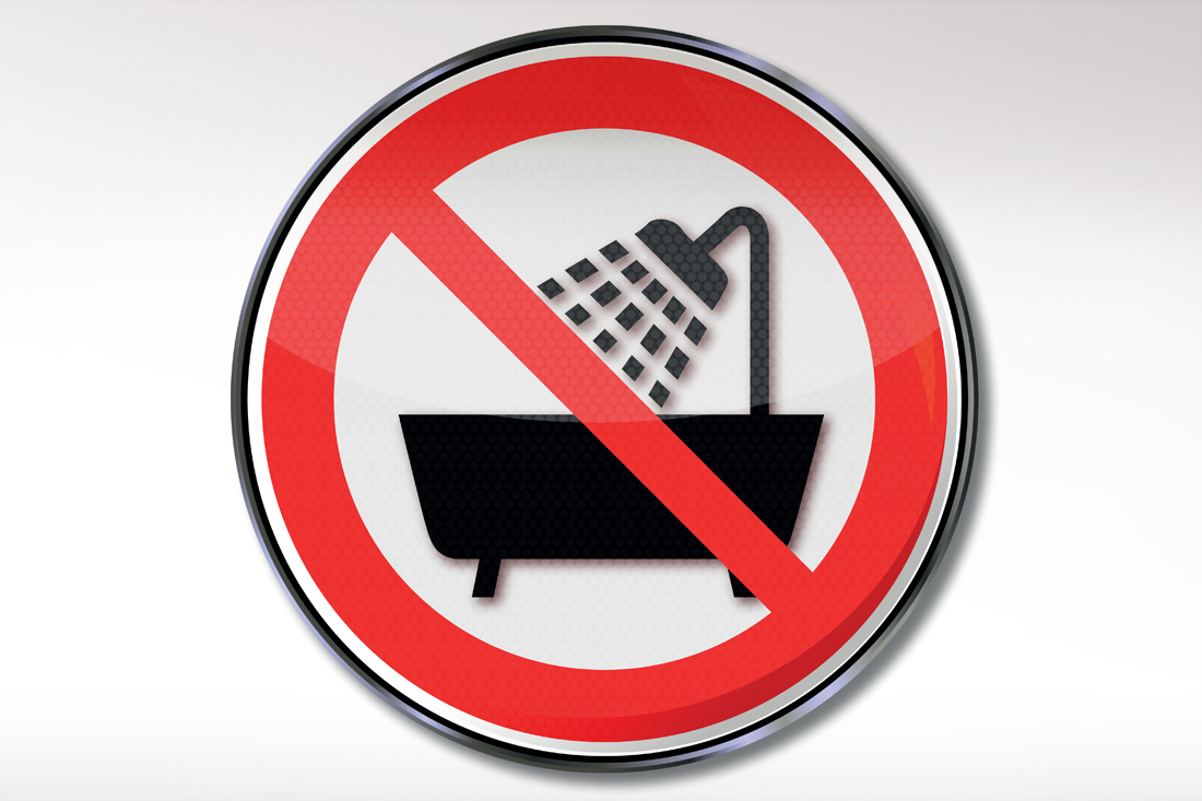 Κατάργηση μπάνιου Κατάργηση μπάνιου