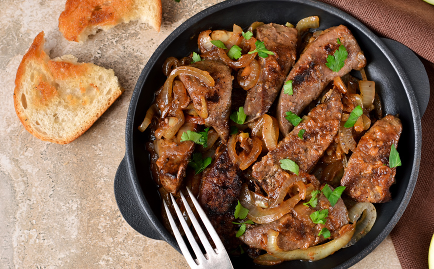 Τηγανητό συκώτι