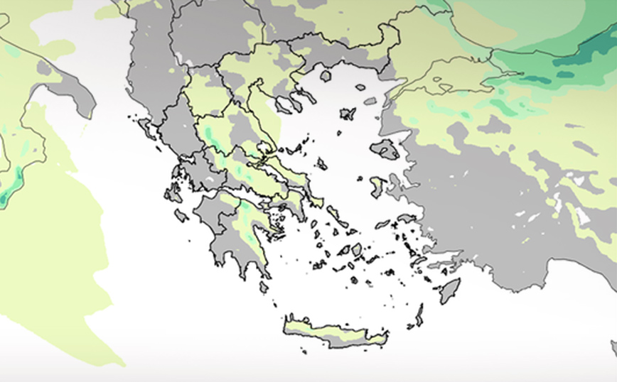 Αλλάζει ο καιρός από το βράδυ – Έρχονται κρύο, τοπικές βροχές και ισχυροί άνεμοι