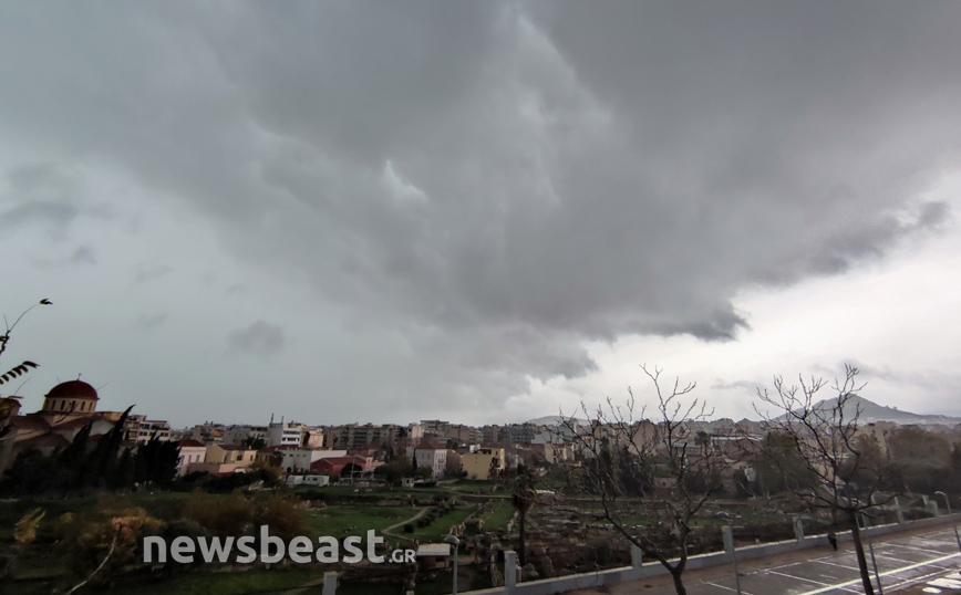 Κακοκαιρία στην Αθήνα Κακοκαιρία στην Αθήνα