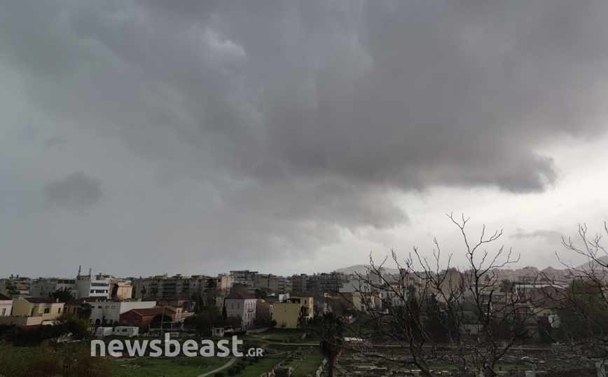 Κακοκαιρία στην Αθήνα Κακοκαιρία στην Αθήνα