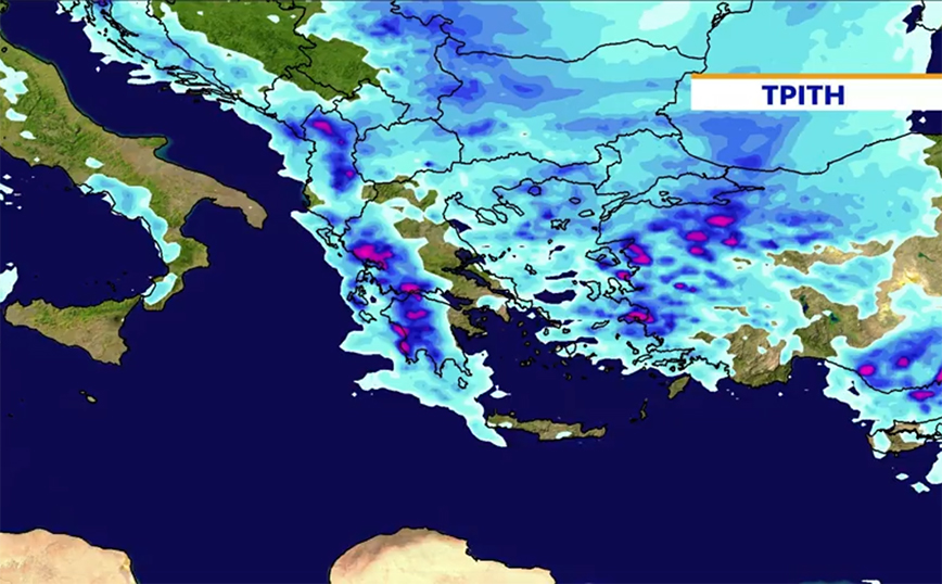 Καιρός &#8211; Κλέαρχος Μαρουσάκης: Κακοκαιρία με ισχυρές βροχές αύριο &#8211; Έρχεται «καλοκαίρι» με 30 βαθμούς